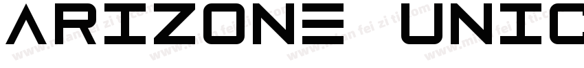Arizone Unicase字体转换